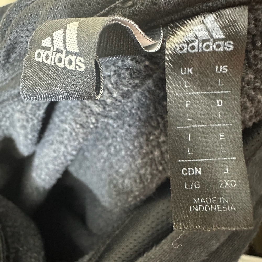 Adidas Team Issue Pullover Hoodie Black Size Large - Picture 8 of 8